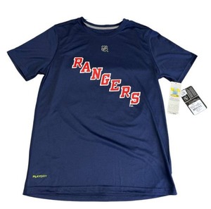 NOS Youth Boys 1416 New York Rangers Play Dry T-Shirt - Shipping Available