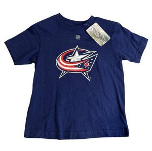 NOS Columbus Blue Jackets Youth Boys (Size 7) T-Shirt - Shipping Available