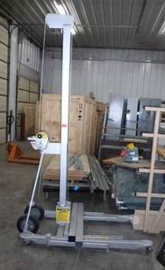 lot 37 image: 500 lb manually operated material lift, 12 ft height