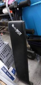 lot 131 image: Incline weightexercise bench