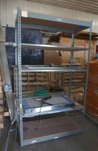 lot 103 image: 5 shelf shelving unit - no contents