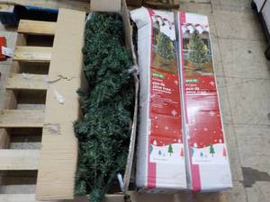 lot 8 image: 3 Xmas Trees- these have been retur...