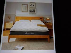 lot 51 image: Review Queen size Mattress from Ama...
