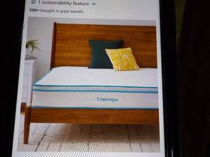 lot 53 image: Linen Spa Queen size Memory form Ma...