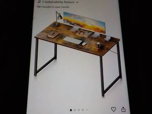 lot 57 image: Computer Desk- Coles home...