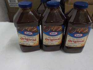lot 47 image: 3 ct 5 lb. 2 12 oz Bottles Kraft O...
