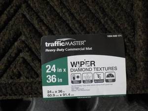 lot 67 image: Traffic Master 24 x 36 Wiper Brown...