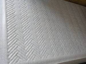 lot 71 image: StyleWell 20 x 36 Blue Comfort Flo...