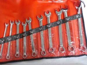 lot 94 image: 10 pc Equalizer Wrench Set...