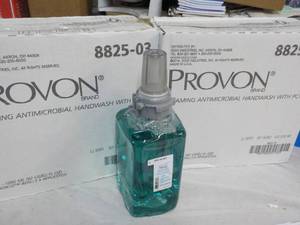 lot 128 image: 6 ct 42 oz Jugs Provon Antimicrobia...