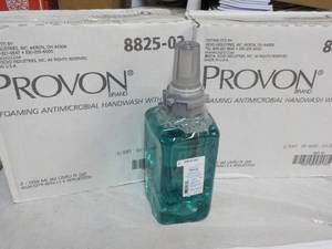 lot 129 image: 6 ct 42 oz Jugs Provon Antimicrobia...