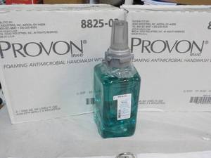 lot 130 image: 6 ct 42 oz Jugs Provon Antimicrobia...