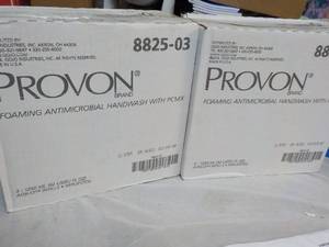 lot 132 image: 6 ct 42 oz Jugs Provon Antimicrobia...