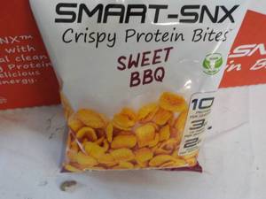 lot 155 image: 12 ct 2 oz bags Smart-SNX Sweet BBQ...