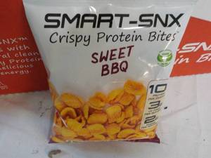 lot 159 image: 12 ct 2 oz bags Smart-SNX Sweet BBQ...