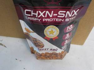 lot 161 image: 7 ct 7.15 oz Bags CHXN-SNX Sweet BB...