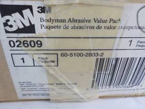 lot 178 image: 3M Bodyman Abrasive Value pack and ...