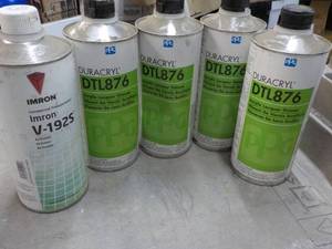 lot 192 image: PPG Duracryl DTL875 4 ct Acrylic La...