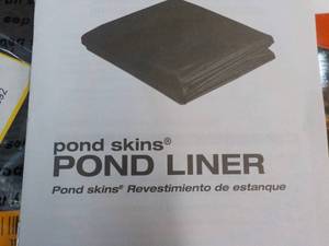 lot 204 image: Pond Liner...