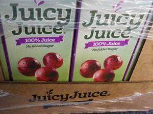 lot 224 image: 32 ct Grape Juicy Juice...
