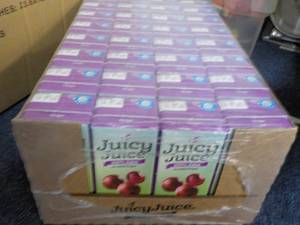 lot 225 image: 32 ct Grape Juicy Juice...