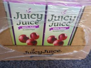 lot 230 image: 32 ct Grape Juicy Juice...