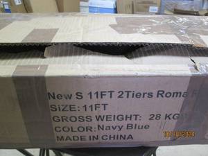 11 ft 2 tier roma round umbrella...