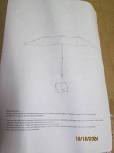 umbrella and base...