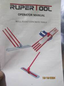 bull float concrete tool...