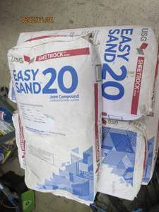 5 18 lb bags of easy sand 20 joint...