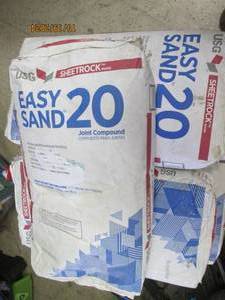 5 18 lb bags of easy sand 20 joint...