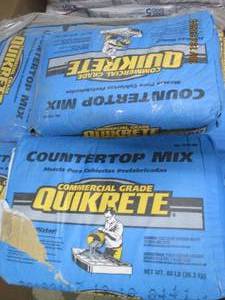 2 80lb bags of quikcrete commercia...