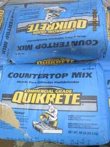 280 lb bags of quikcrete commercia...