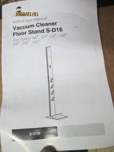 vacuum cleaner floor stand...