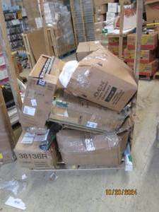 pallet of items that need work or a...