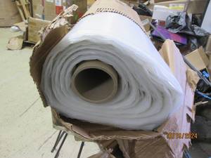 roll of plastic or a liner...