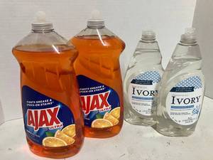 Ajax Ultra and Ivory Dish Soap