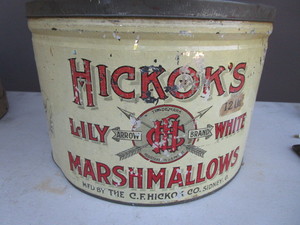 Vintage Marshmallow Tin