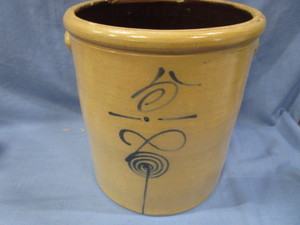 Salt Glaze #5 Gallon Crock