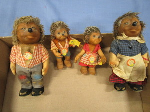 Steiff Hedgehog Family