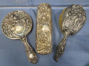 Art Noveau Dresser Set