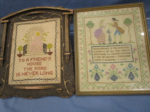Antique Embroidered Writings