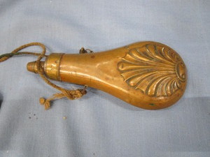 Antique Gun Powder Flask