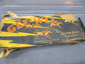 Gee Whiz Litho Racing Game