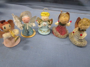 Vintage Angel Ornaments