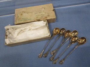 Set of Six Spoons