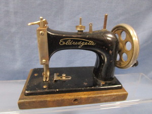 Antique Eldregette Toy Sewing Machine