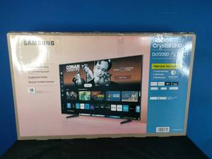 lot 132 image: New Samsung DU7200 Crystal 4K UHD Smart TV 50