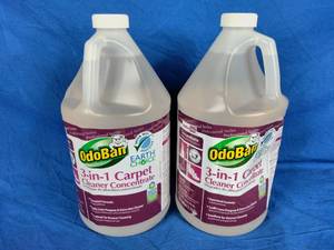 lot 156 image: New (2) OdoBan Professional Series Cleaning 3-in-1 Carpet Cleaner Concentrate - 1 Gallon Each