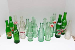 lot 185 image: Vintage Glass Bottles